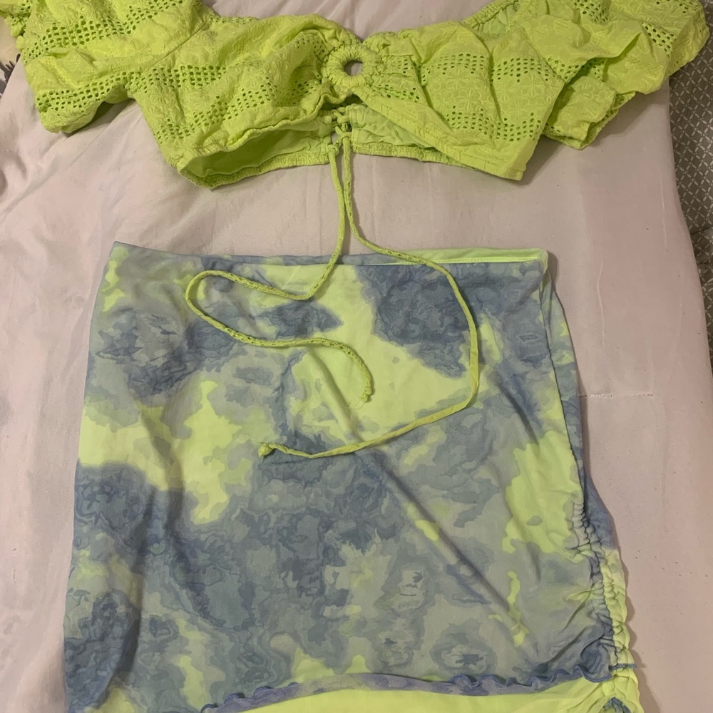Skirt and top